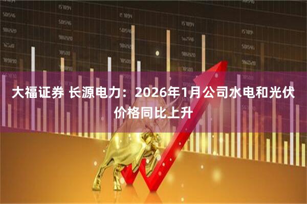 大福证券 长源电力：2026年1月公司水电和光伏价格同比上升