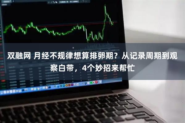 双融网 月经不规律想算排卵期？从记录周期到观察白带，4个妙招来帮忙