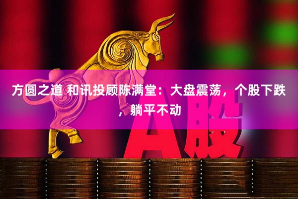 方圆之道 和讯投顾陈满堂：大盘震荡，个股下跌，躺平不动
