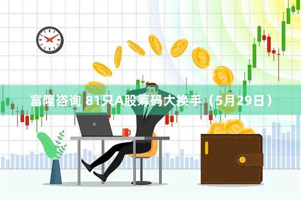 富隆咨询 81只A股筹码大换手（5月29日）