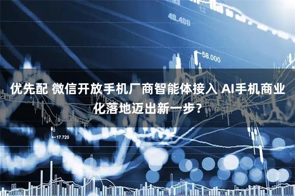 优先配 微信开放手机厂商智能体接入 AI手机商业化落地迈出新一步？