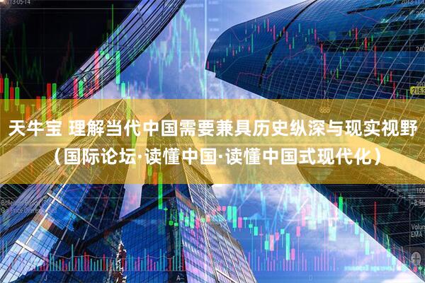 天牛宝 理解当代中国需要兼具历史纵深与现实视野（国际论坛·读懂中国·读懂中国式现代化）